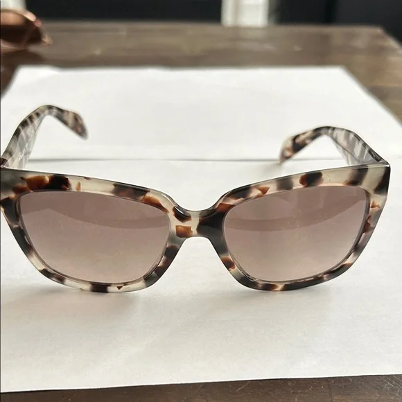 Prada Brown Tortoise Women's Sunglasses - Picture 2 of 11
